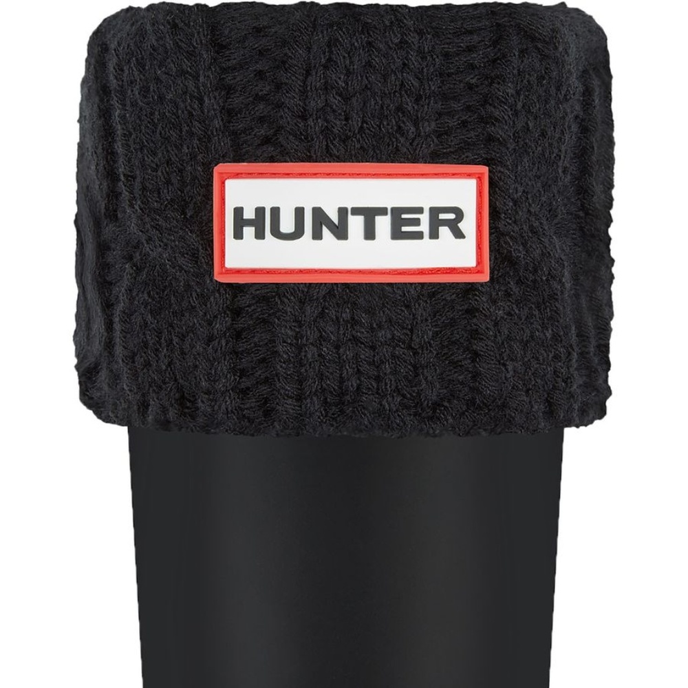 Hunter 6 Stitch Cable Boot Sock - Short